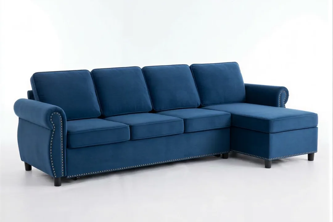 Furniture piece orbited by the camera